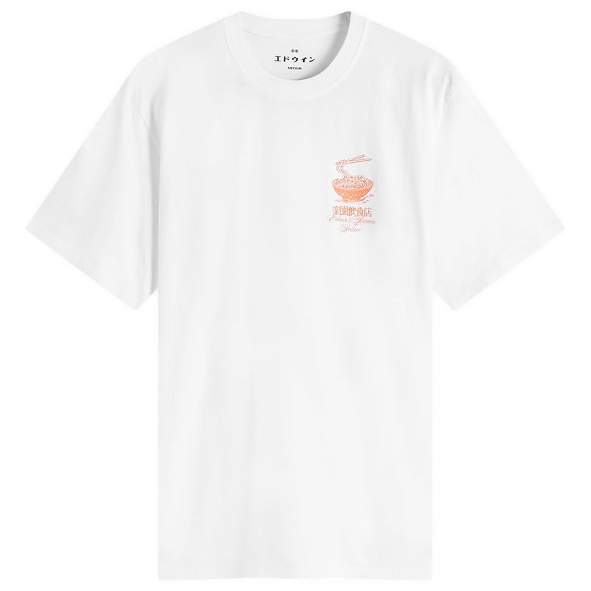 T-shirt EDWIN Edwin Ramen Palace Graphic T-Shirt Hvid | I035010-0267