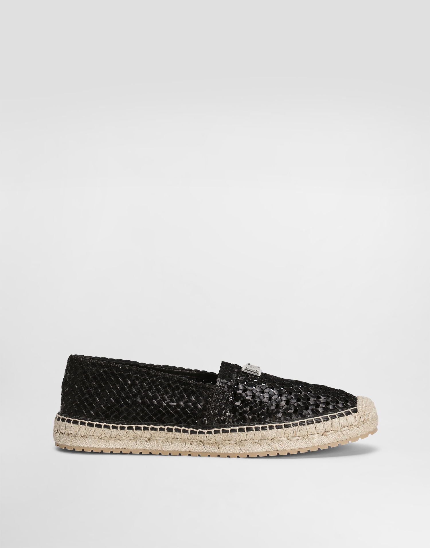 Tilbehør Dolce & Gabbana Dolce & Gabbana Calfskin Espadrilles Sort | A50665A9T5680999, 0