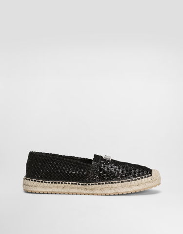 Tilbehør Dolce & Gabbana Dolce & Gabbana Calfskin Espadrilles Sort | A50665A9T5680999, 0