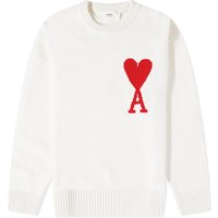 Sweater AMI ADC Large Crewneck Hvid | BFUKS006-018-154, 1