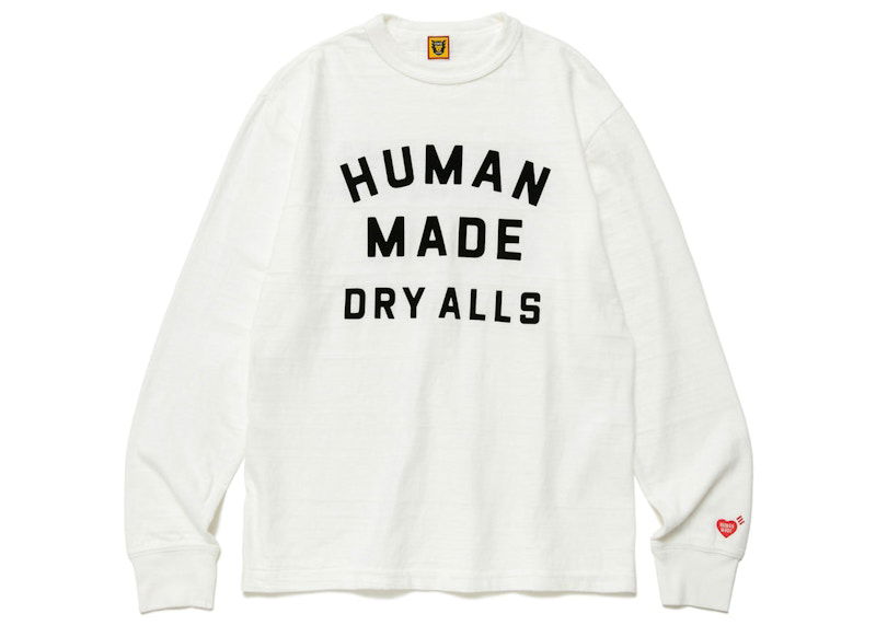 T-shirt Human Made Graphic Long Sleeve T-Shirt Hvid | HM25CS025