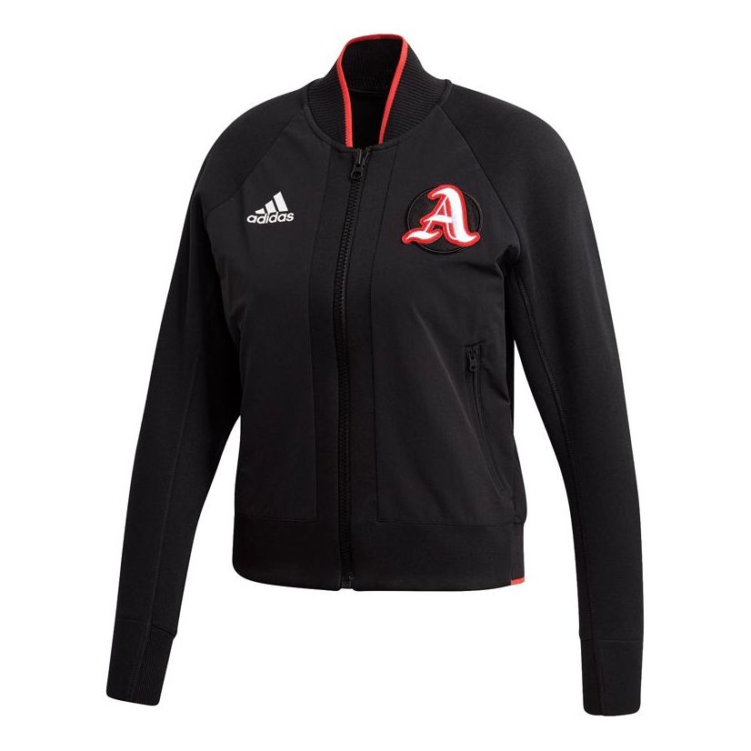 Bomberjakke adidas Originals Vrct Athletic Bomber Jacket Sort | FI9214