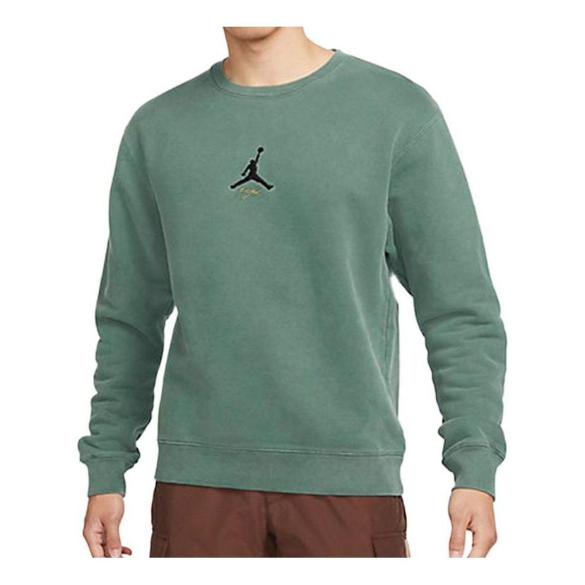Sweater Jordan Jordan Flight Heritage Fleece Crew Sweatshirt Grøn | DO2308-333