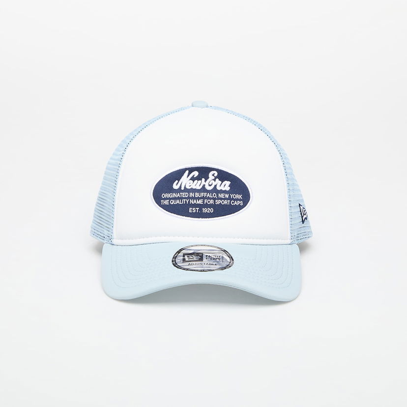 Kasket New Era 9FORTY Oval Foam Patch Trucker Cap Blå | 60667668