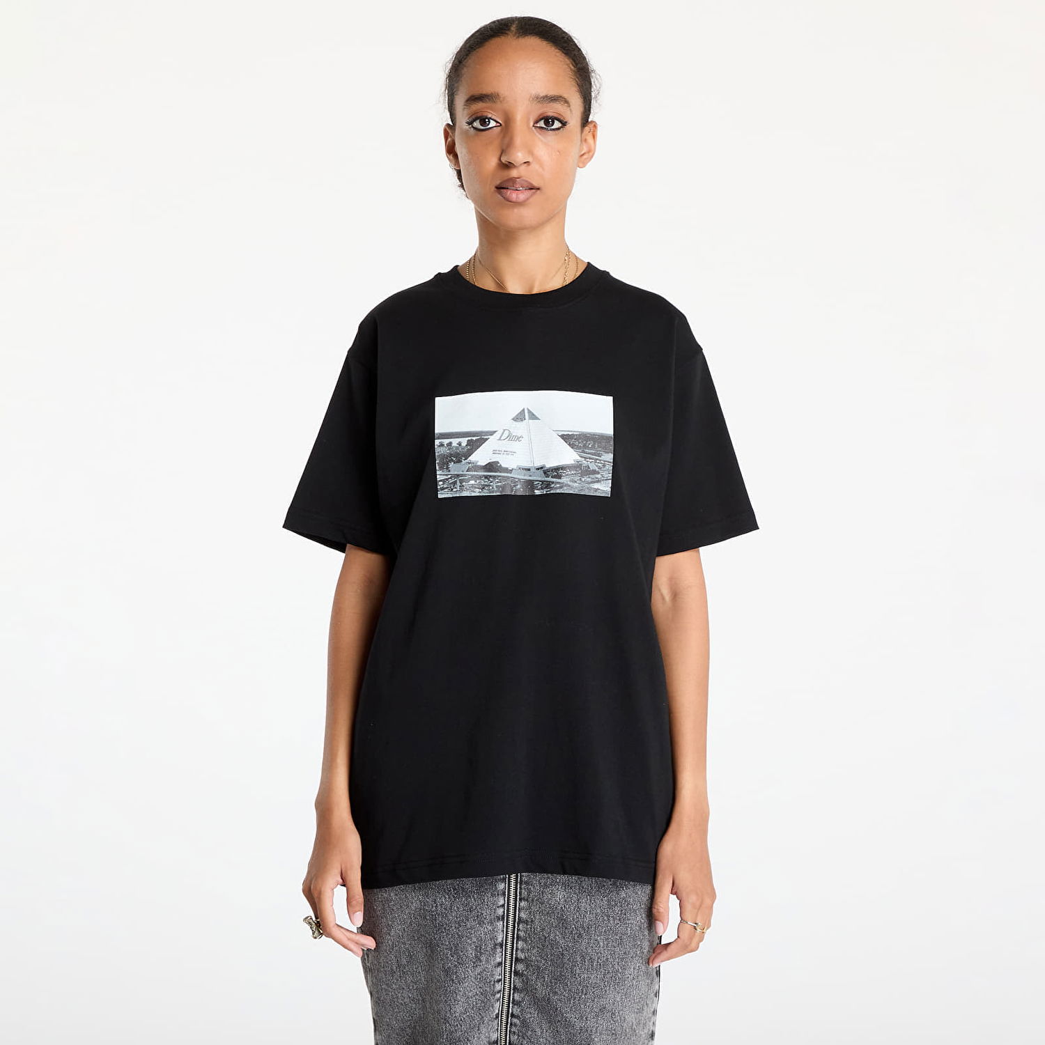 T-shirt Dime Bass T-Shirt Sort | DIMEFA2429BLK, 1