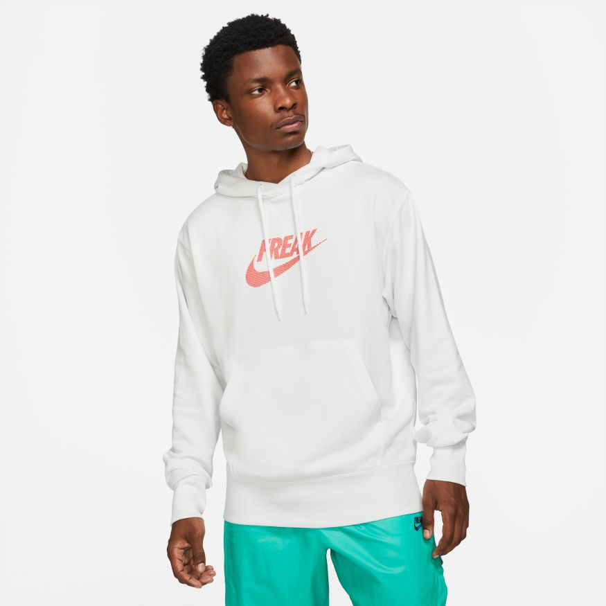 Sweatshirt Nike Giannis Freak Hoodie Hvid | DA5691-121, 0