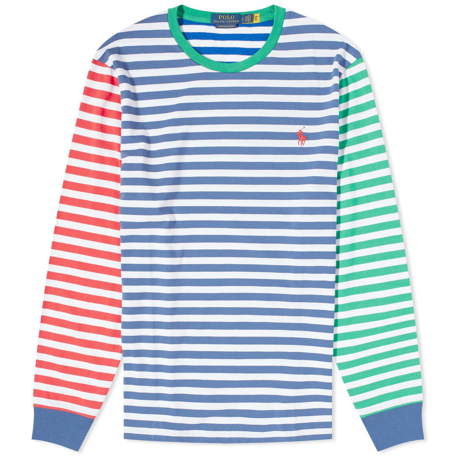 T-shirt Polo by Ralph Lauren Long Sleeve Cotton Flerfarvet | 710915462001, 0