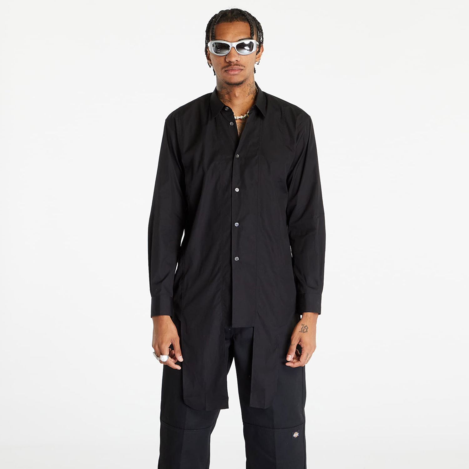 Skjorte Comme des Garçons SHIRT Woven Shirt Sort | FL-B014 Black, 0