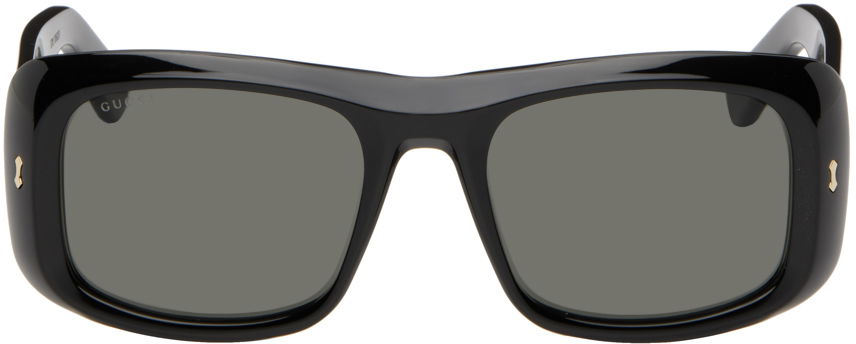 Solbriller Gucci Rectangular Sort | GG1080S-001, 0