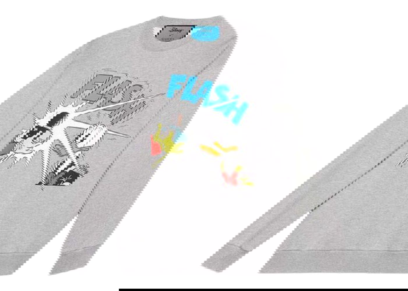 Sweater Gucci Disney x Donald Duck x Crewneck Grå | 623245 XJDAJ 1230, 0