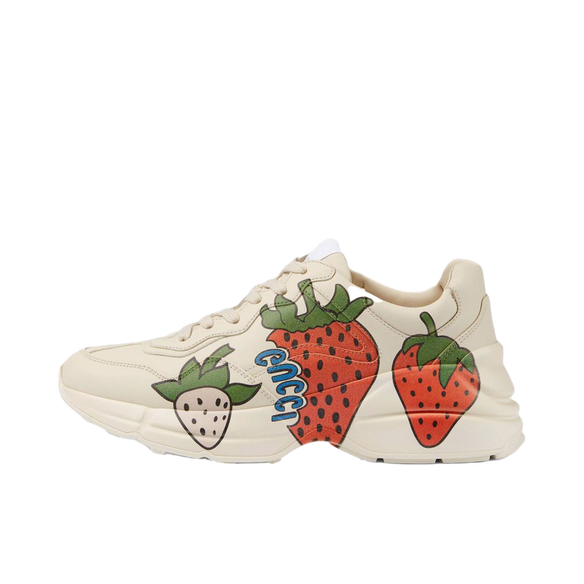 Sneakers og sko Gucci Rhyton 'Starwberry' (W) Beige | 576963 DRW00 9522