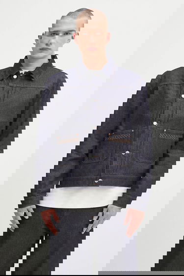 Jakke Drôle de Monsieur Drôle de Monsieur La Veste Denim Jacket Blå | H.JT172.CO211, 0