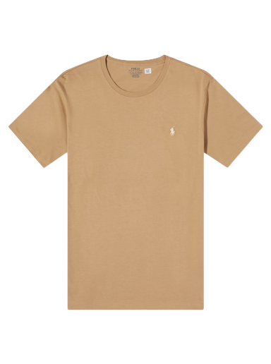 T-shirt Polo by Ralph Lauren Custom Fit T-Shirt Beige | 710671438329
