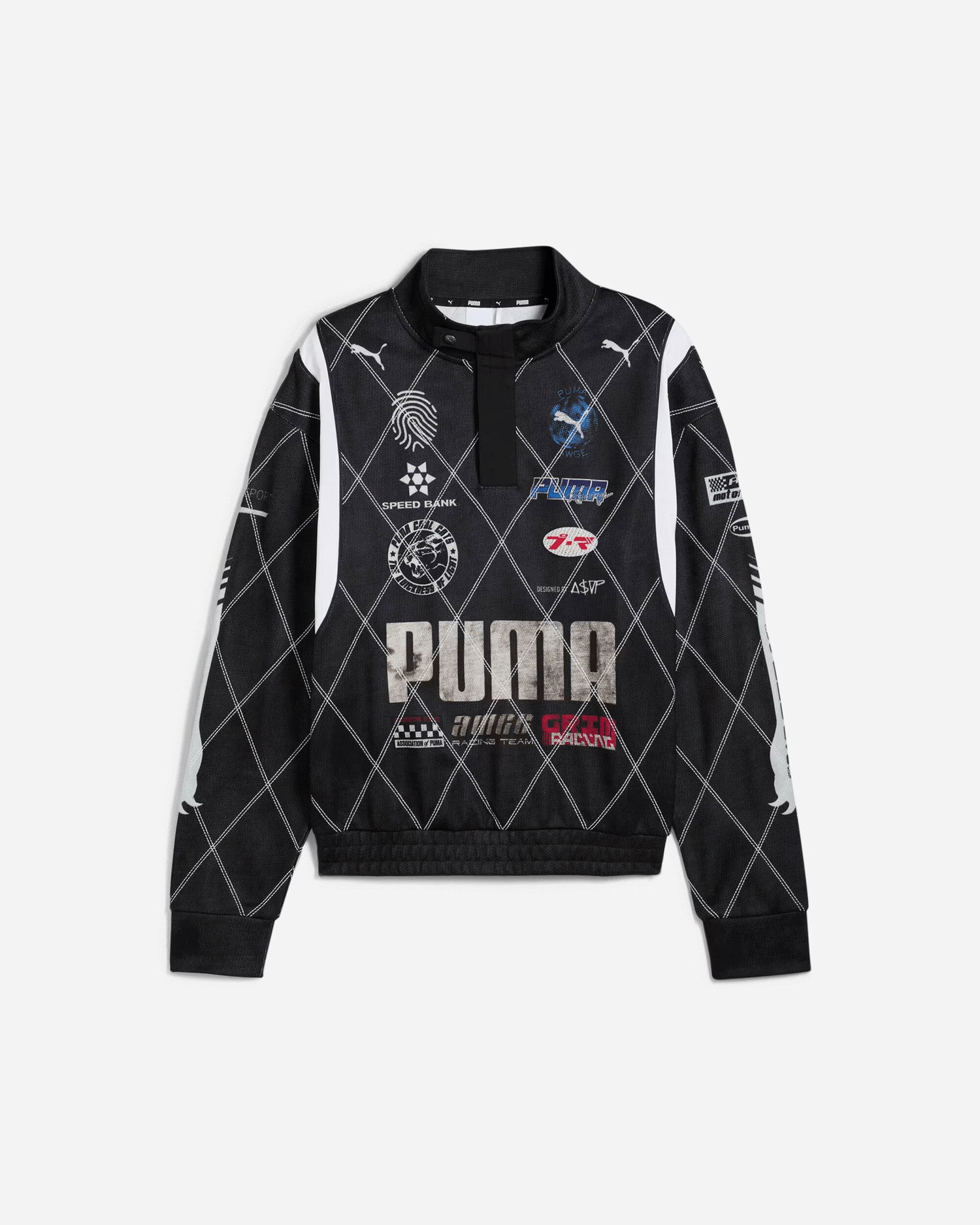 Sweatshirt Puma A$AP Rocky Distressed Sweatshirt Sort | 631126-01, 0
