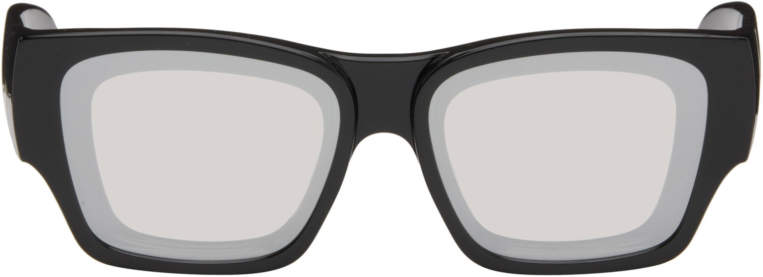 Solbriller Loewe Paula's Ibiza Goggle Rectangle Sunglasses Sort | LW40172UM5601C 840126861488, 0