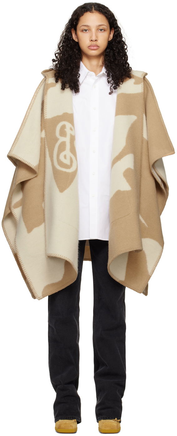 Frakker Burberry EKD Blanket Coat Beige | 8079139, 0
