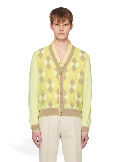 Sweater Jacquemus Le Raphia 'Le Cardigan Toledo' Cardigan Grøn | 23E235KN140-2298