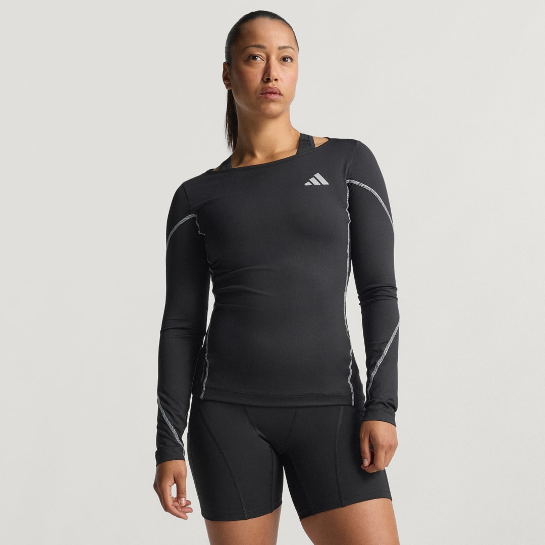T-shirt adidas Performance Adizero Long Sleeve Running Tee Sort | JN9388, 0