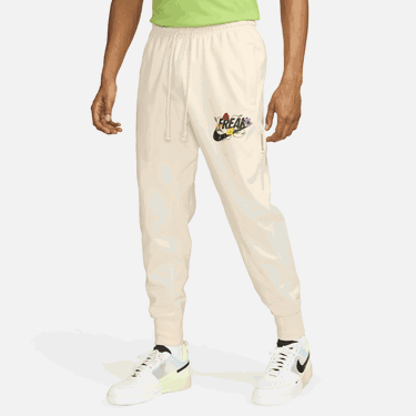 Joggingbukser Nike Dri-FIT Giannis Standard Issue Beige | FN7214-110, 0