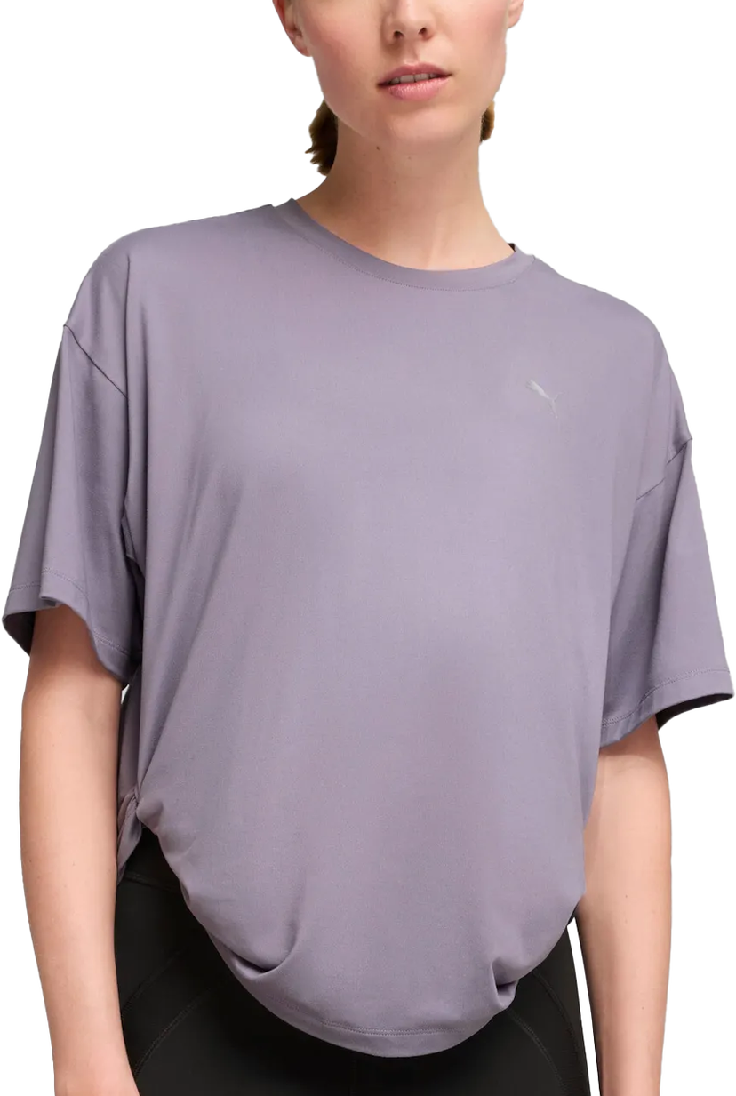 T-shirt Puma Puma Studio Twist Tee Lilla | 525679-30