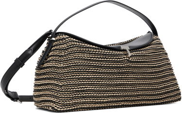Skuldertaske TOTEME TOTEME T-Lock Woven-Leather Shoulder Bag Sort | 252-WAL961-LE0134, 4