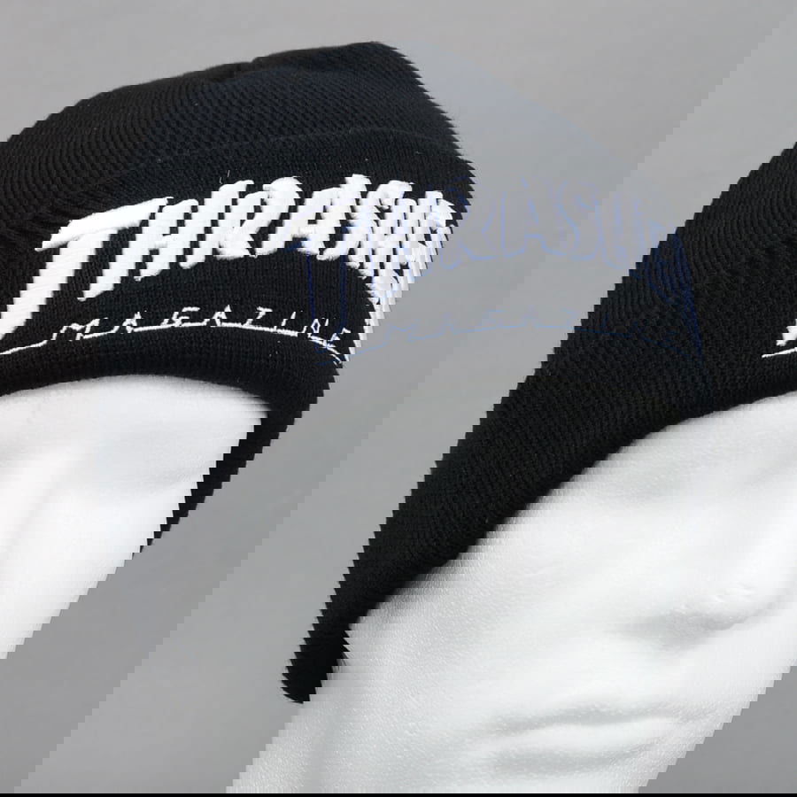 Beanie Thrasher Embroidered Logo Beanie Sort | 018175, 0