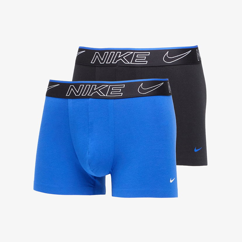Boksere Nike Men's Boxer Briefs 2-Pack Sort | 0000KE1268-FM0