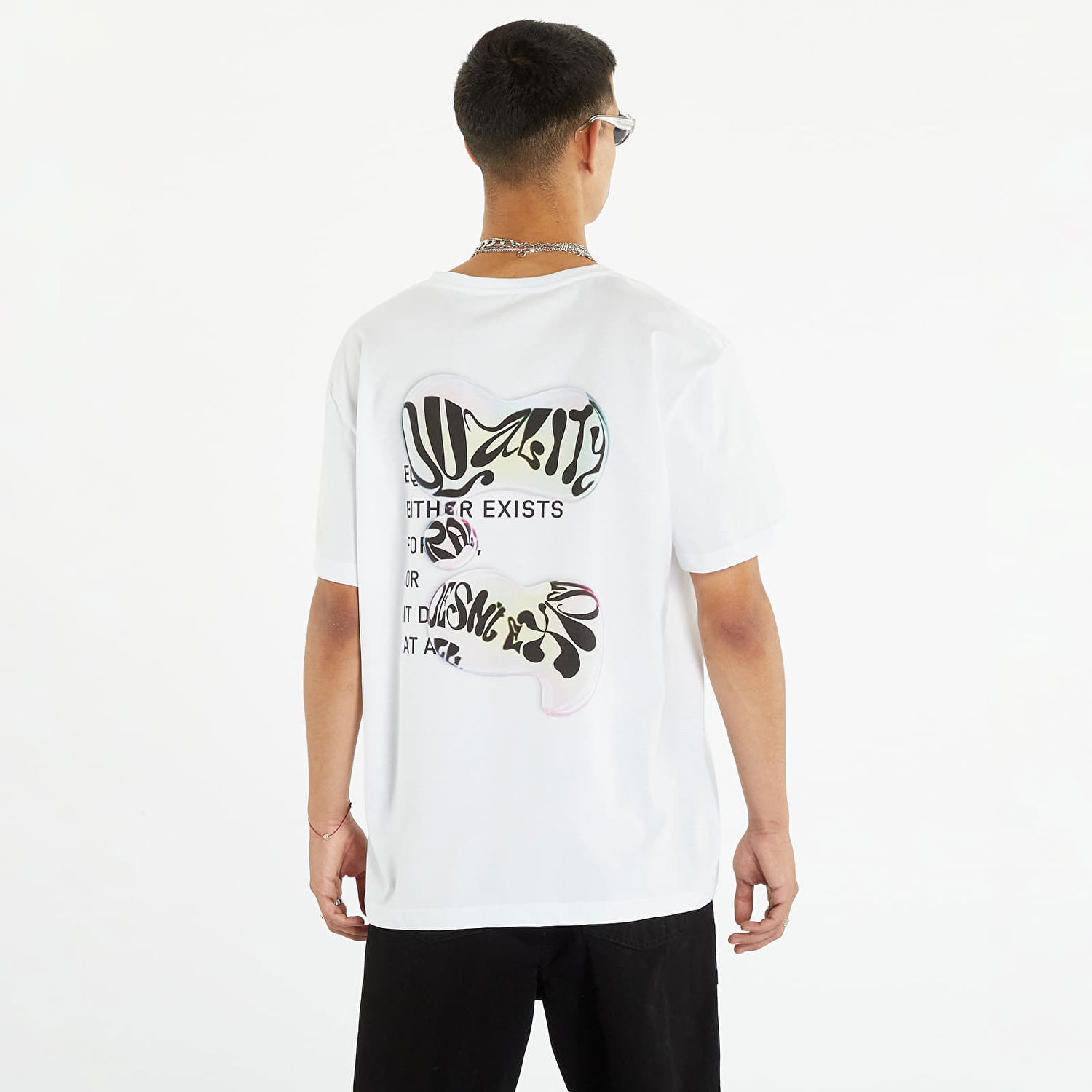 T-shirt Footshop Proud T-Shirt UNISEX Hvid | FTSHP_245, 1