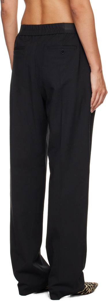Bukser Loulou de Saison Loulou de Saison Elasticated Waistline Trousers Sort | NIRO, 2