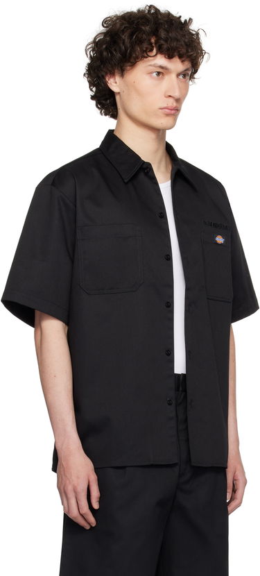 Skjorte WACKO MARIA WACKO MARIA x Dickies Edition Work Shirt Sort | 25SS-WMS-DC01, 1