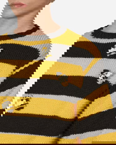 Sweater Sky High Farm Hand Knit Bee Knit Sweater Flerfarvet | SHF02N003 1, 5