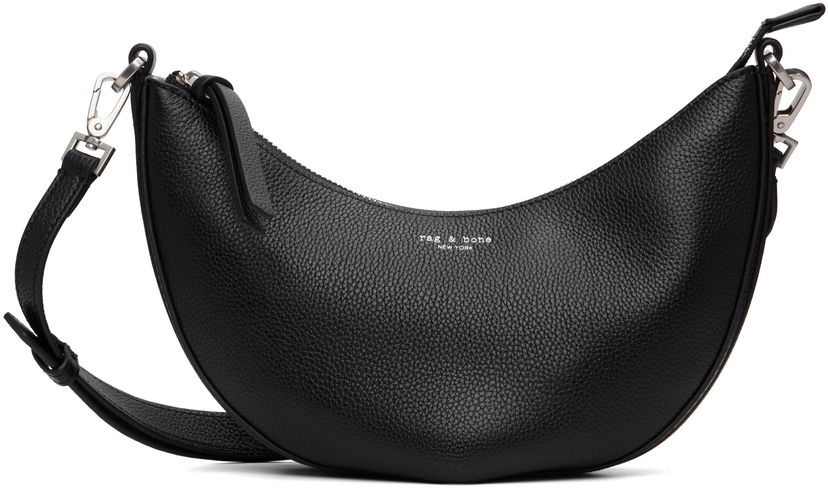 Skuldertaske rag & bone Rag & Bone Alix Leather Crossbody Bag Sort | LE100812