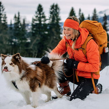Puffer jakke Lundhags Lundhags Tived Down Jacket Orange | 42610-23, 4