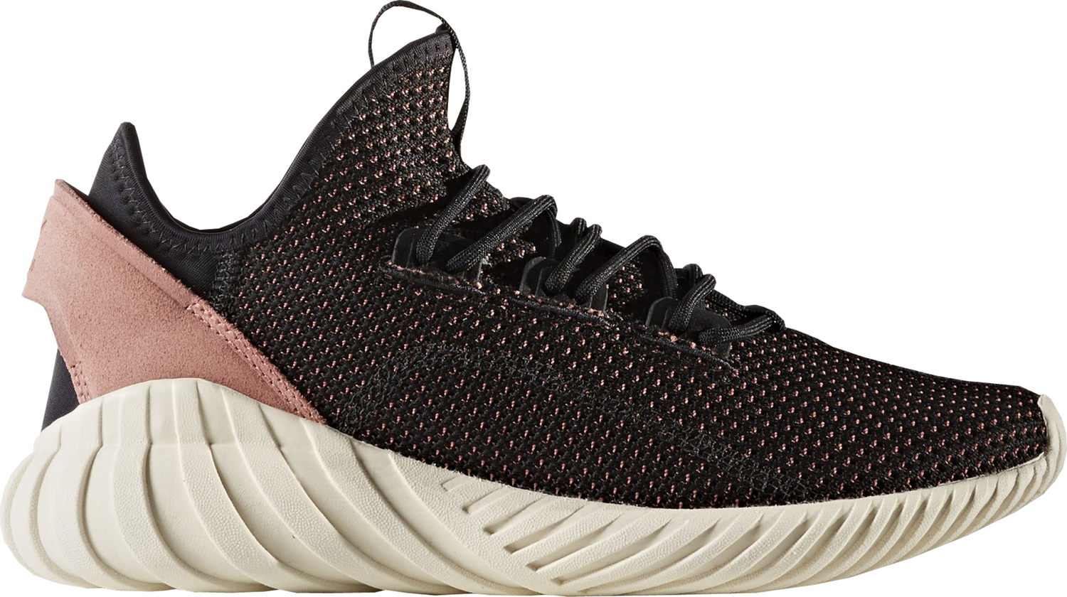 Sneakers og sko adidas Originals Tubular Doom Core Black Raw Pink W Sort | BY9335, 0