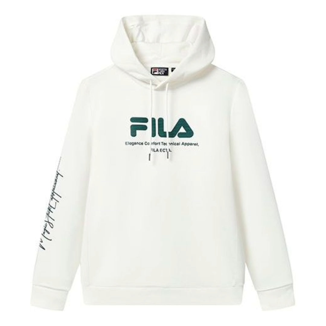 Sweatshirt FILA Graphic Hoodie Hvid | F11M319206F-WT, 0