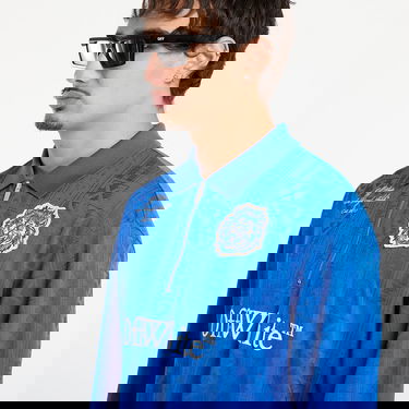 Polo skjorte Off-White Lion Nation Soccer L/S Polo Blå | OMAD00QF25JER0034601, 1