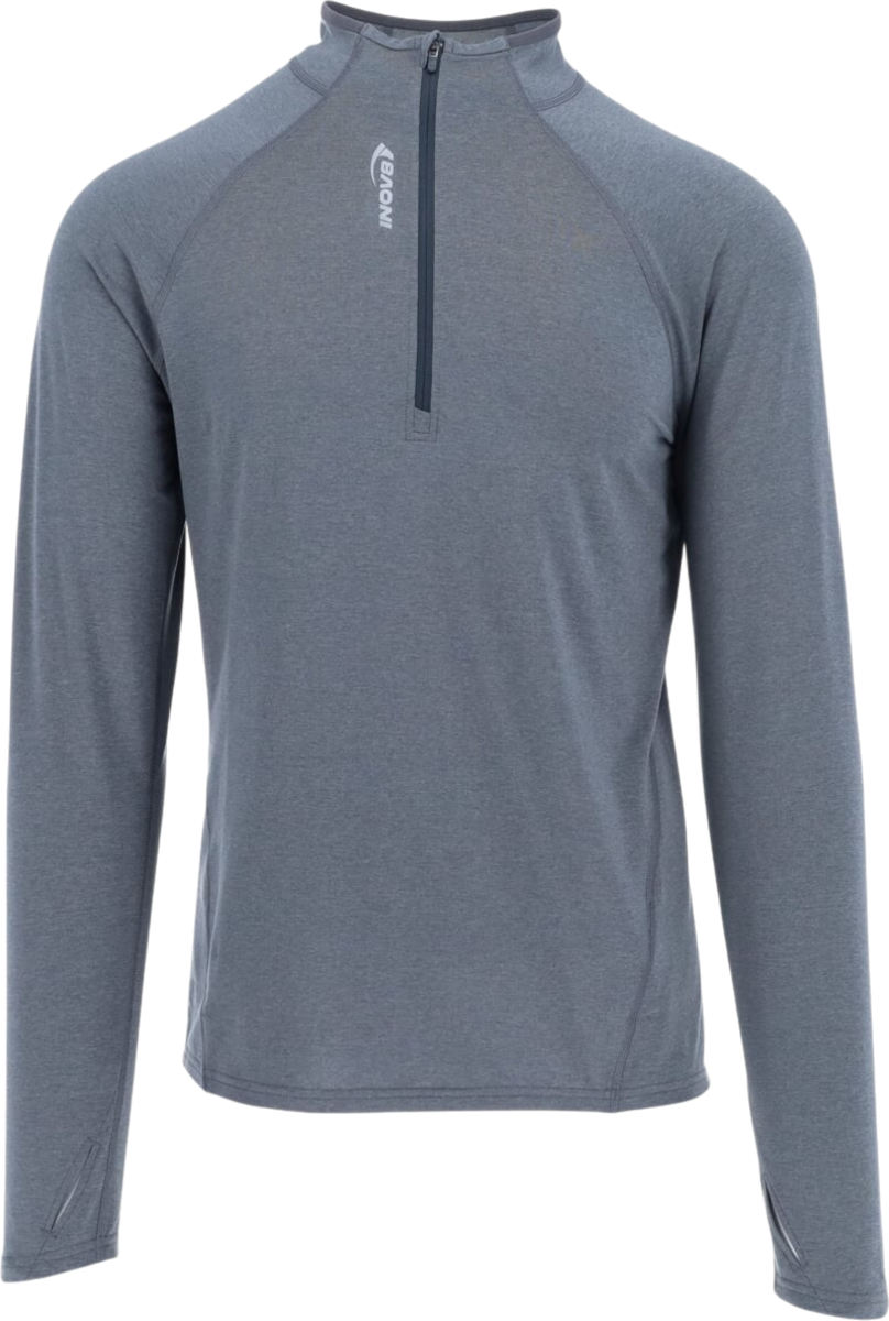 T-shirt inov-8 Inov-8 Active HZ Midlayer Men's Long Sleeve Shirt Blå | 001443-gy-001