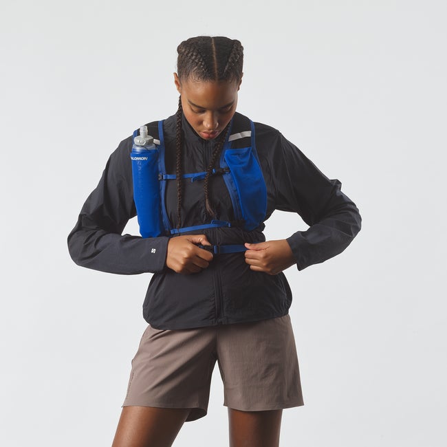 Rygsæk Salomon Cross 12 Trail Running Hydration Vest Blå | LC2463600, 0