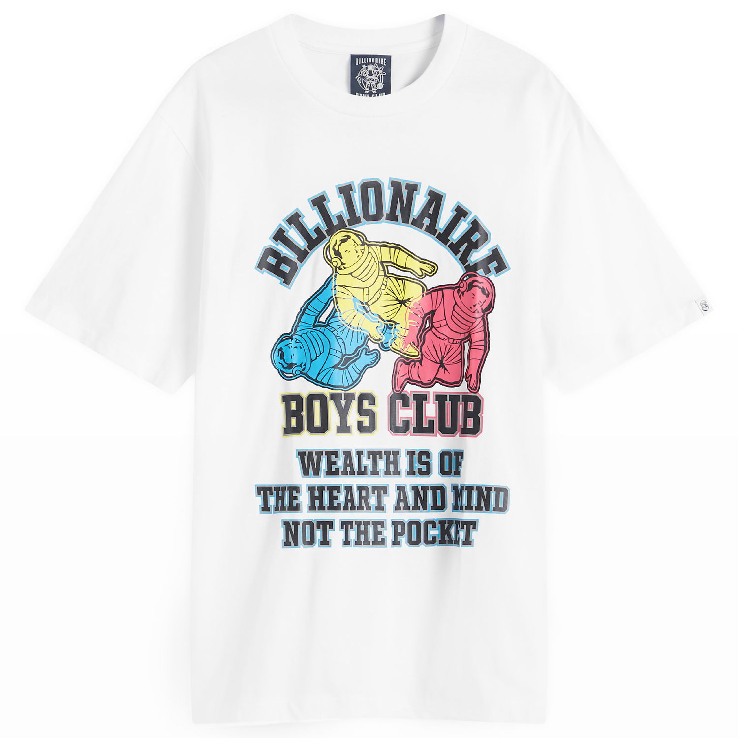 T-shirt BILLIONAIRE BOYS CLUB Mantra T-Shirt Hvid | B24350-WHT, 0