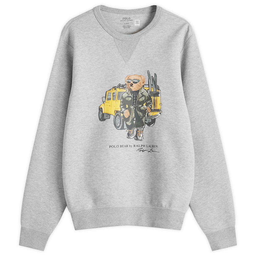 Sweatshirt Polo by Ralph Lauren Defender Bear Graphic Sweatshirt Grå | 710958195001