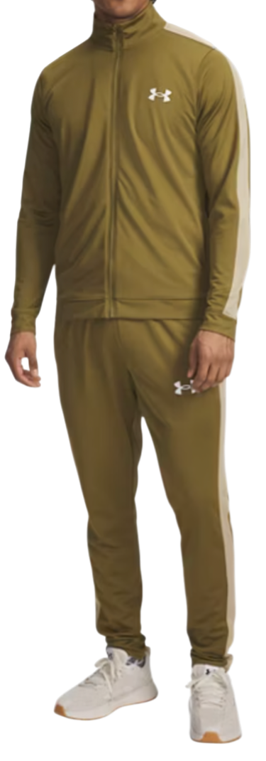 Træningsdragt Under Armour Under Armour UA Rival Knit Track Suit Grøn | 1357139-320, 0
