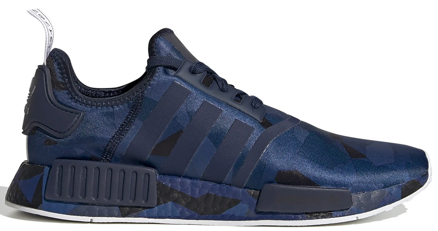 Sneakers og sko adidas Originals NMD R1 Fractal Camo Collegiate Navy Mørkeblå | EF4264, 0