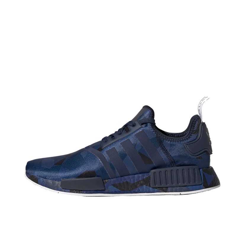 Sneakers og sko adidas Originals NMD R1 Fractal Camo Collegiate Navy Mørkeblå | EF4264
