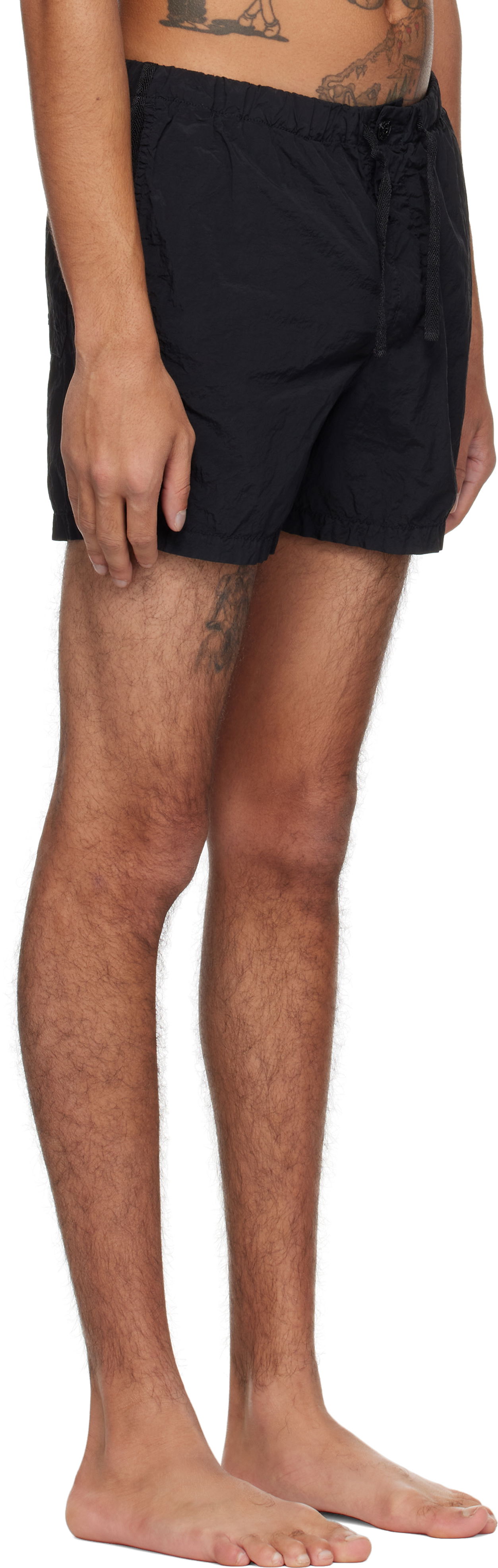Badetøj Stone Island Stone Island Nylon Metal Swim Shorts Sort | K1S15B100006S0043, 1