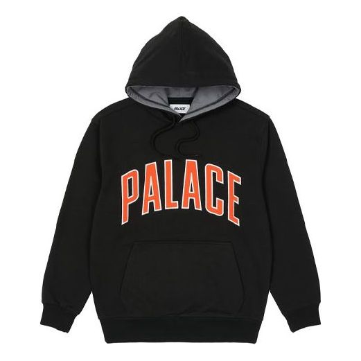 Sweatshirt Palace Palace Large Logo Hoodie Sort | P20CS069