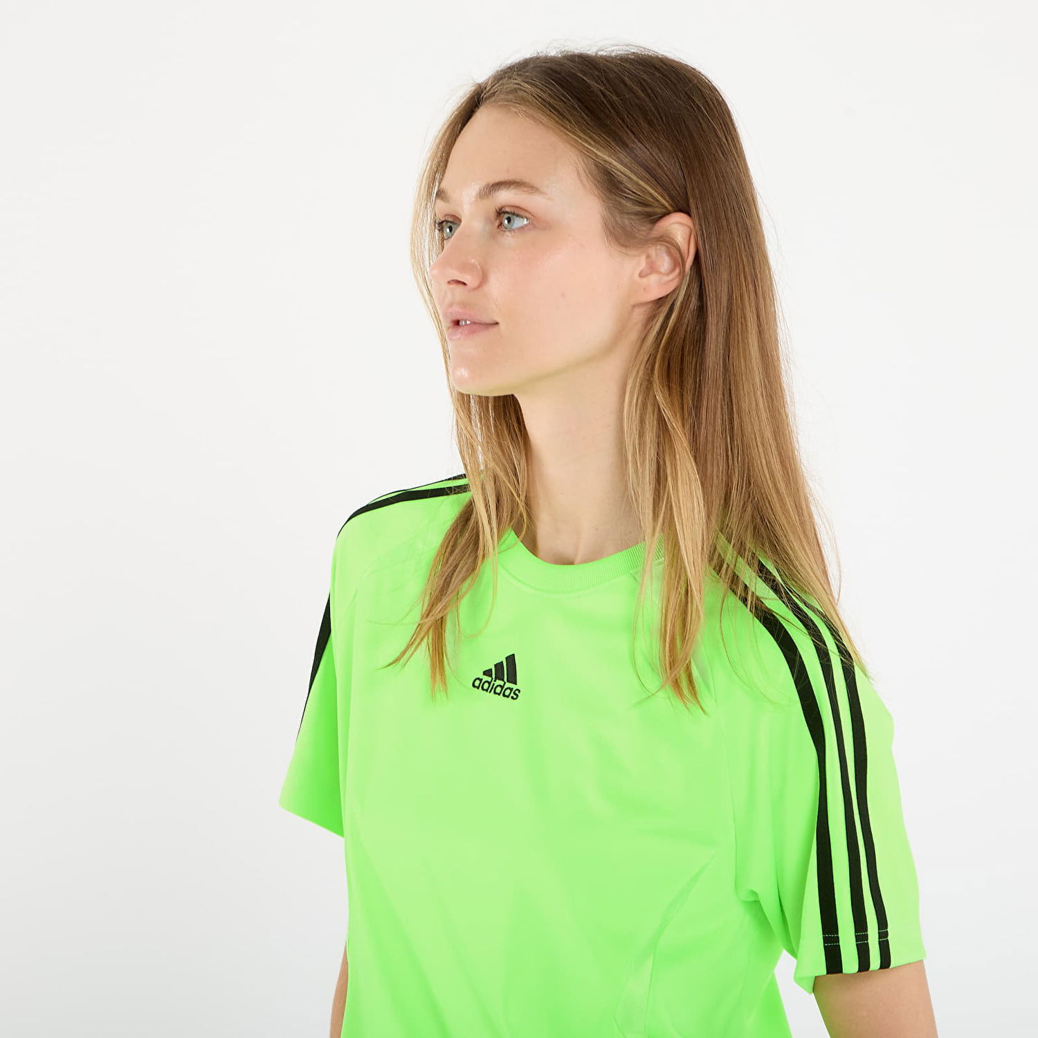 T-shirt adidas Originals Adicolor Teamgeist Loose T-Shirt Grøn | JZ8268, 1