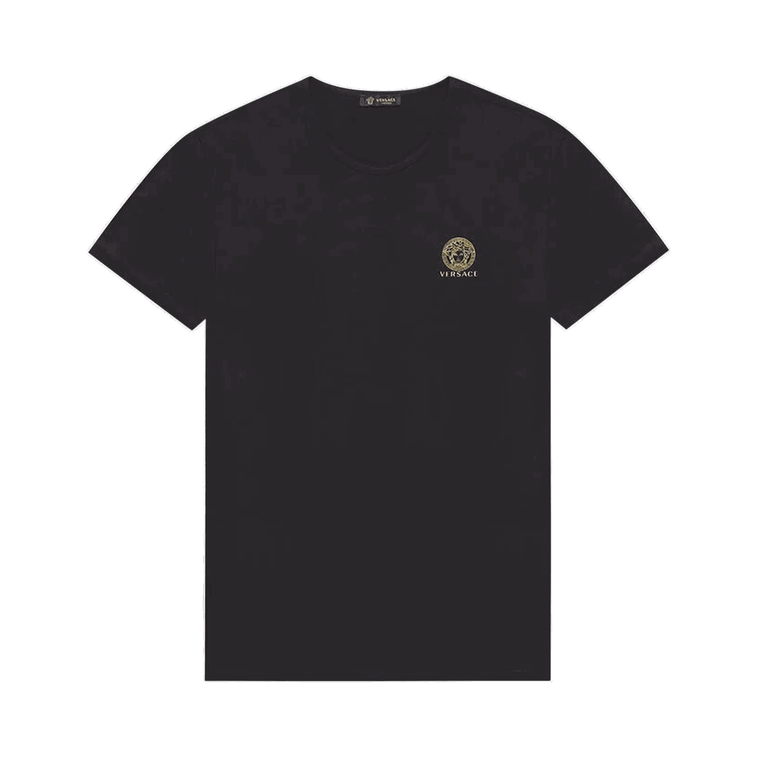 T-shirt Versace Medusa Undershirt Sort | AUU01005 A232741 A1008, 0