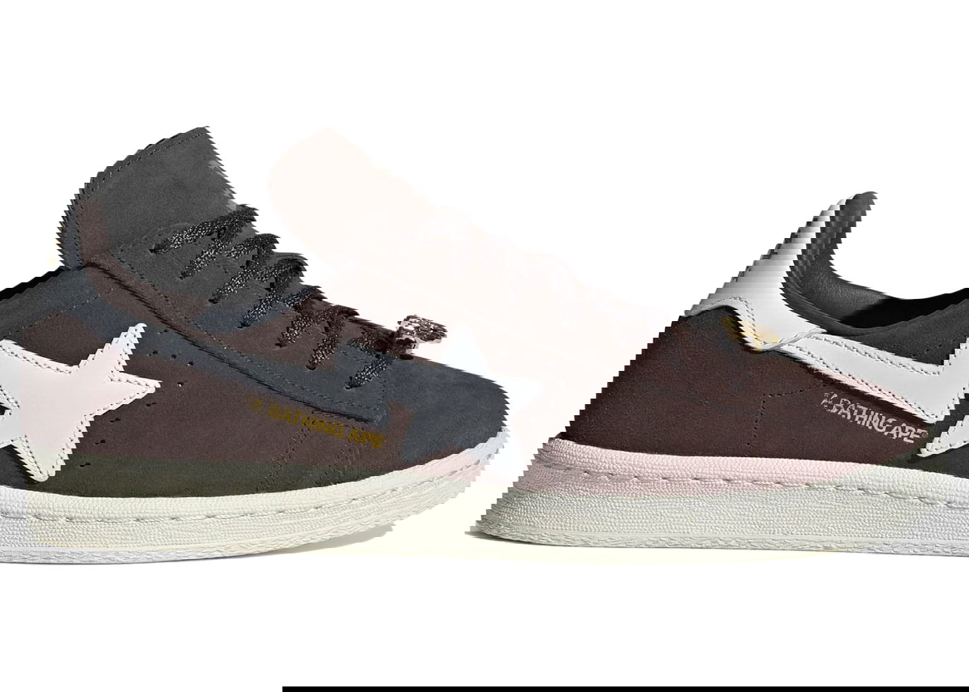 Sneakers og sko adidas Originals x BAPE Campus 80s 30th Anniversary "Brown" Brun | IF3379, 0