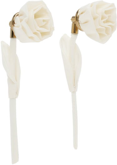 Stift Simone Rocha Simone Rocha Rose Earrings Sort | ERG404 1067, 4