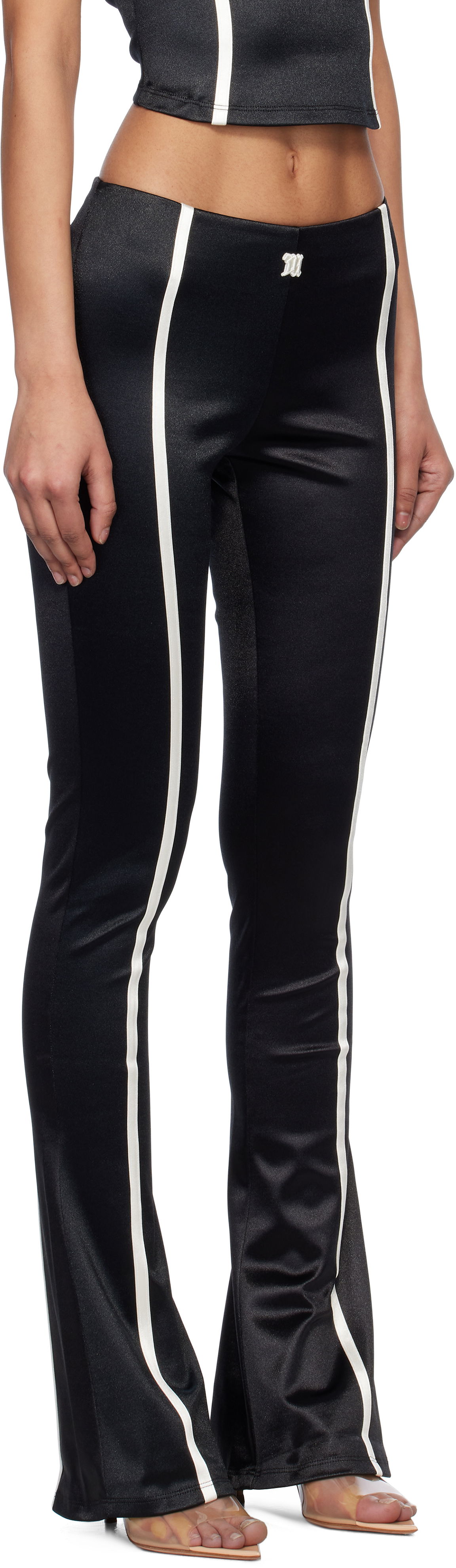 Leggings MISBHV MISBHV St Germain Flared Leggings Sort | 250W302, 1